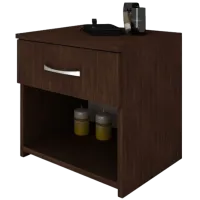 Тумбочки Haaus 5479355 40см x 40см x 35см/ ДСП меламин/ Wenge