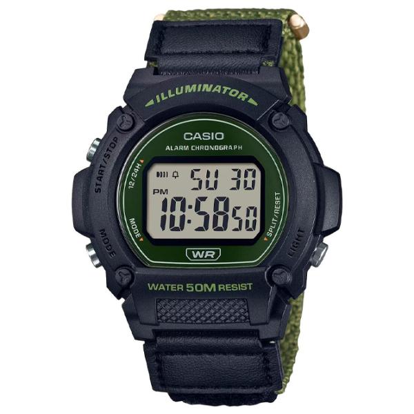 Наручные часы для мужчин Casio W-219HB-3AVEF Кварцевый/ 47 мм photo 1