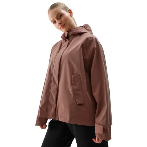 Куртка для женщин 4F 4FRSS24TTJAF496 XL/ Коричневый photo 1