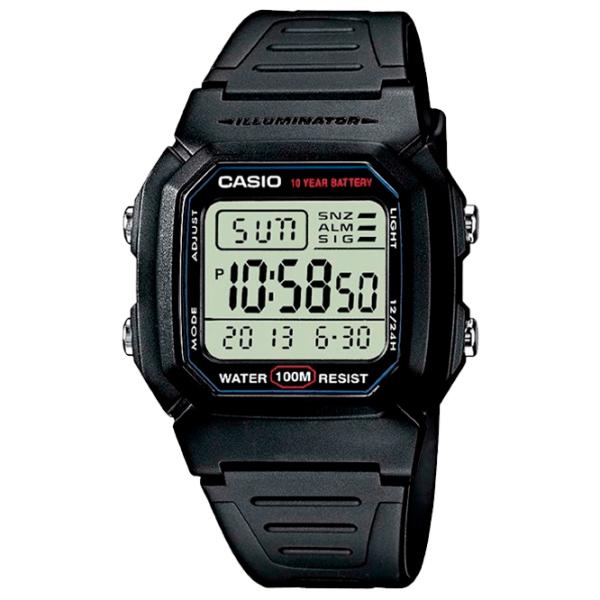 Наручные часы для мужчин Casio W-800H-1A Кварцевый/ 44 x 37 мм photo 1 Наручные часы для мужчин Casio W-800H-1A Кварцевый/ 44 x 37 мм photo 1