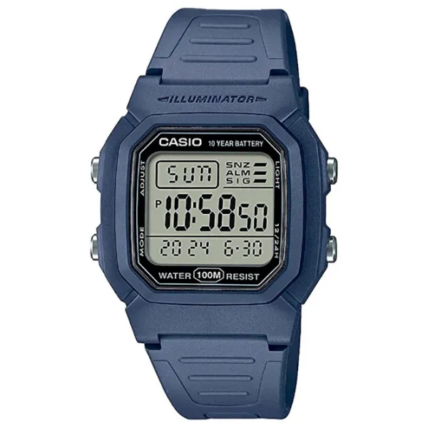 Наручные часы для мужчин Casio W-800H-2A Кварцевый/ 44 x 37 мм photo 1