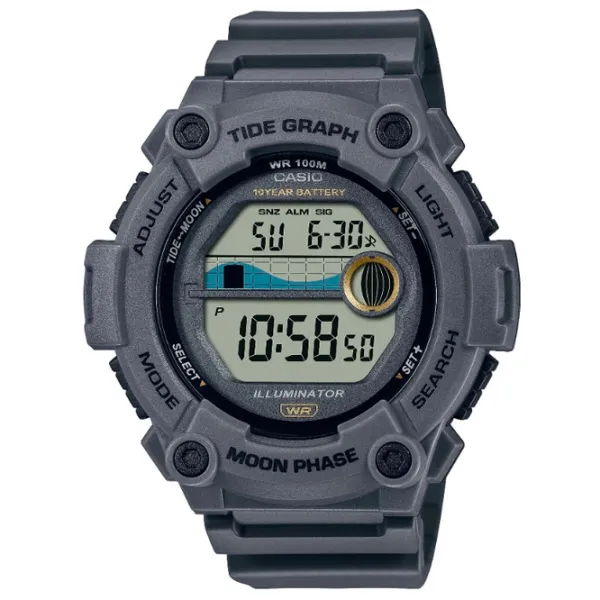 Наручные часы для мужчин Casio WS-1300H-8A Кварцевый/ 51 мм photo 1 Наручные часы для мужчин Casio WS-1300H-8A Кварцевый/ 51 мм photo 1