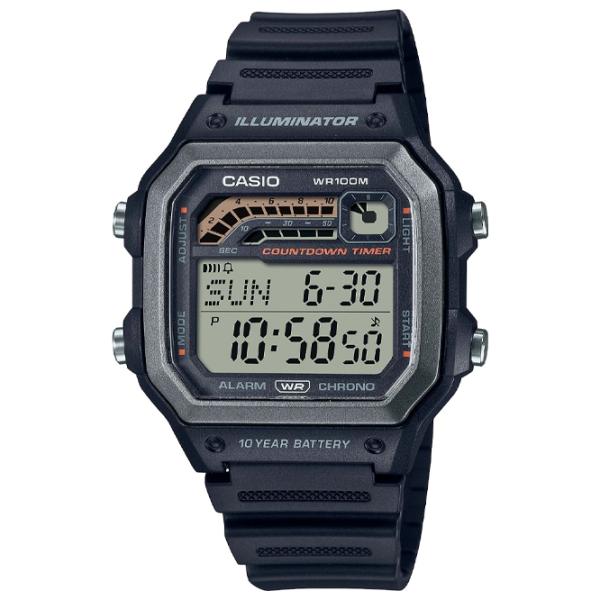 Наручные часы для мужчин Casio WS-1600H-1A Кварцевый/ 45 x 42 мм photo 1