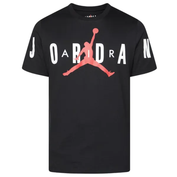 Tricou pentru bărbați Jordan Jdair Stretch SS Crew 100% bumbac/ Black photo 1