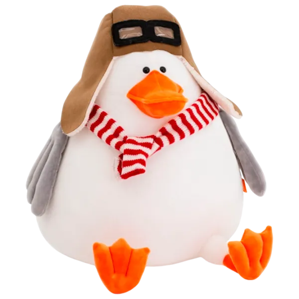 Jucărie moale Orange Toys Goose 50 OT8005 3+/ White photo 1