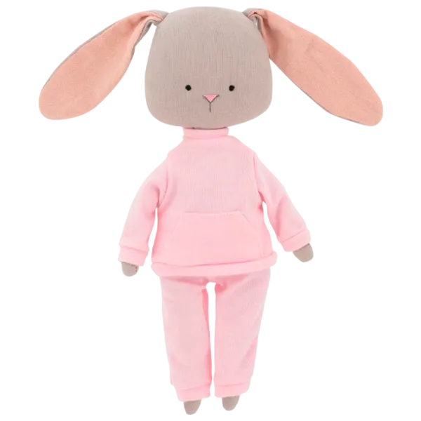 Jucărie moale Orange Toys Lucy the Bunny: Pink Tracksuit 29 3+/ Beige photo 1