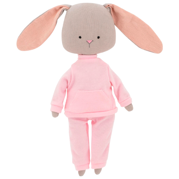 Jucărie moale Orange Toys Lucy the Bunny: Pink Tracksuit 29 3+/ Beige photo 1