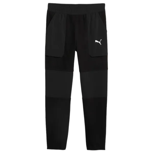 Pantaloni sportivi pentru bărbați Puma Fit Hybrid Polar Fleece|Woven Pan M/ Black photo 1
