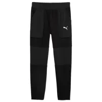 Pantaloni sportivi pentru bărbați Puma Fit Hybrid Polar Fleece|Woven Pan M/ Black