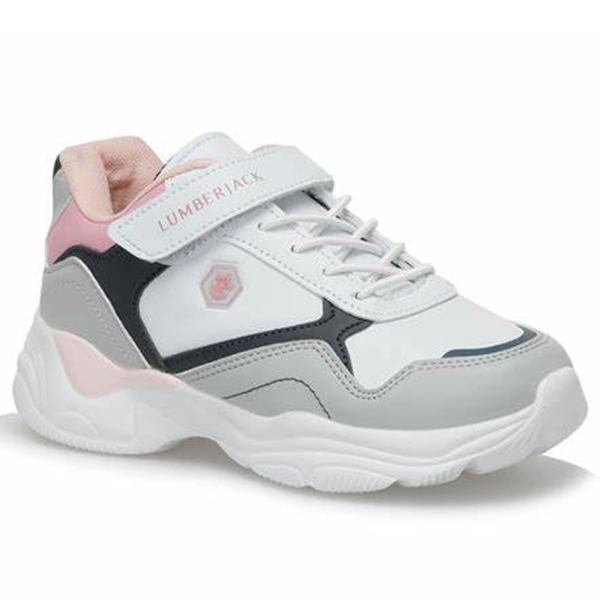 Adidași pentru fetiţe Lumberjack 2W LOLA PU 2PR Demisezon/ White photo 1 Adidași pentru fetiţe Lumberjack 2W LOLA PU 2PR Demisezon/ White photo 1