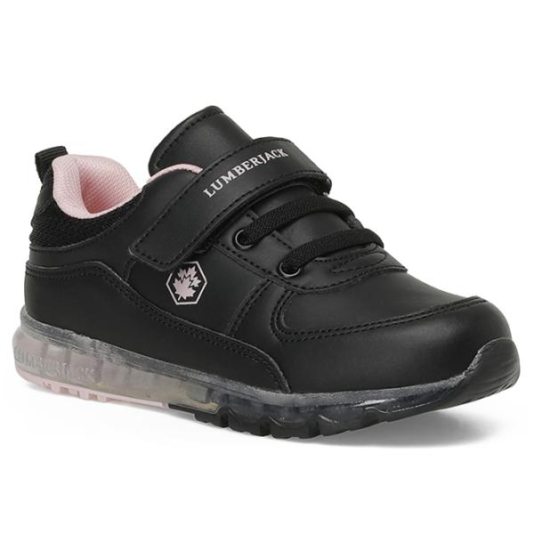 Adidași pentru fetiţe Lumberjack 3W CAP 3PR Demisezon/ Black photo 1
