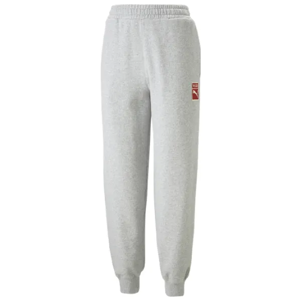 Спортивные брюки для женщин Puma Vogue Relaxed Sweatpants Tr L/ Светло-серый photo 1