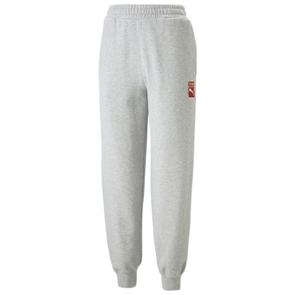 Спортивные брюки для женщин Puma Vogue Relaxed Sweatpants Tr L/ Светло-серый photo 1