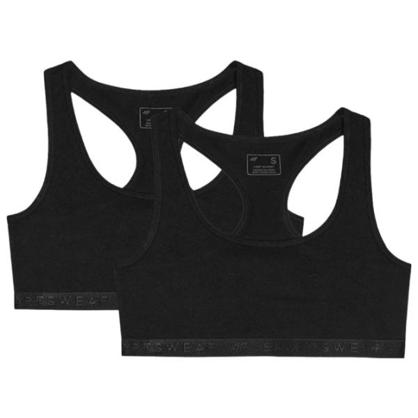 Sutien pentru femei 4F 4FWSS24UBRAF027-20S S/ Black/ Bra photo 1