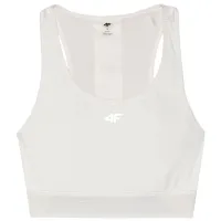 Bustieră pentru femei 4F 4FWSS24TFTSF705-11S White