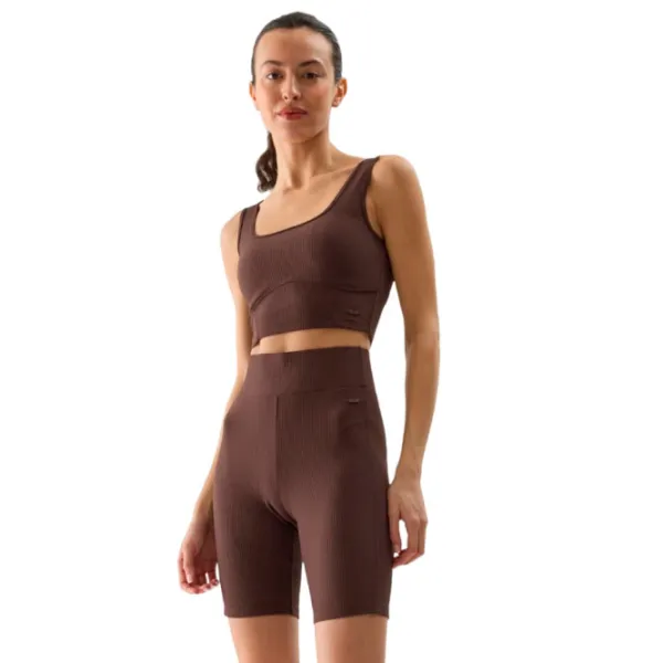 Bustieră pentru femei 4F 4FWSS24TSLEF072-80S Brown photo 1