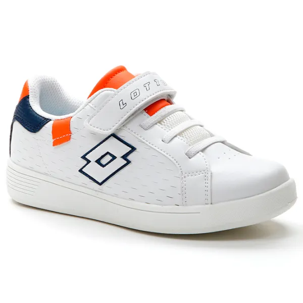 Adidași pentru băieți Lotto 2M 1973 EVO VI FLUO 2FX Primăvară - vară/ White photo 1