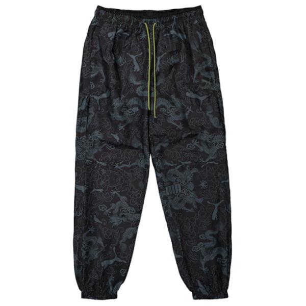 Спортивные брюки для мужчин Puma X Staple Aop Woven Pants S/ Черный photo 1