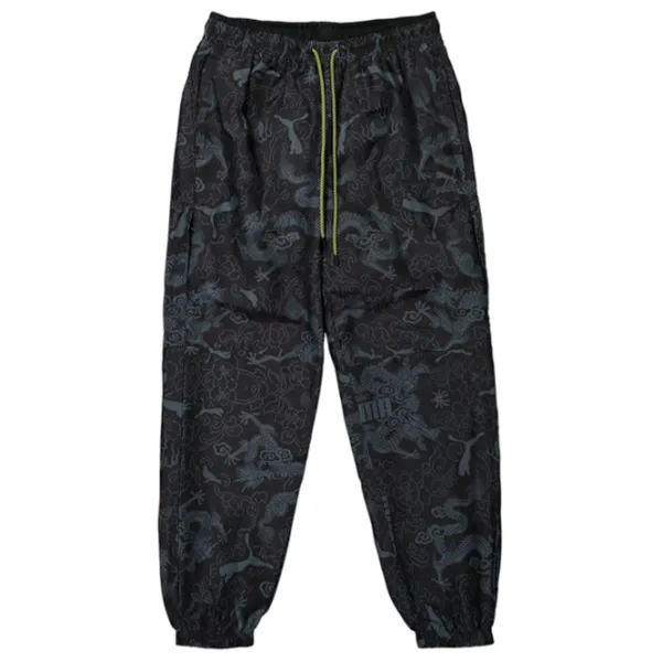 Спортивные брюки для мужчин Puma X Staple Aop Woven Pants XXL/ Черный photo 1