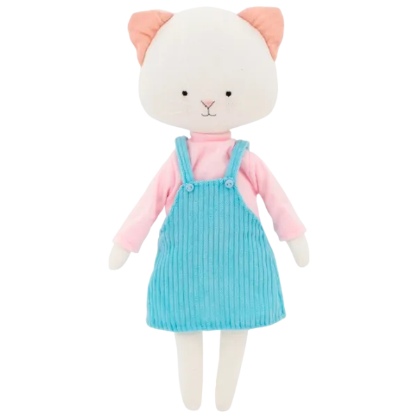 Jucărie moale Orange Toys Christy the Cat: Blue Sundress 29 CM01-13/ S13 3+/ White photo 1 Jucărie moale Orange Toys Christy the Cat: Blue Sundress 29 CM01-13/ S13 3+/ White photo 1