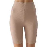 Короткие тайтсы для женщин 4F 4FWSS24TTIGF150-83S XS/ Бежевый