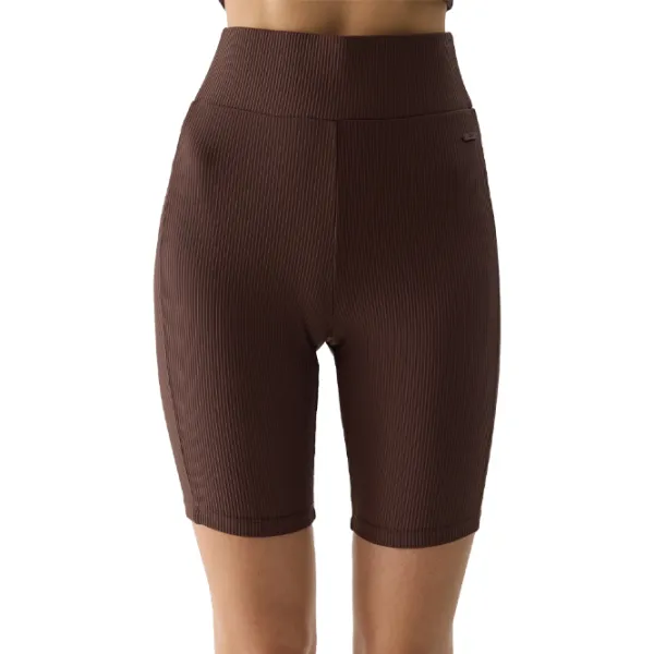 Короткие тайтсы для женщин 4F 4FWSS24TTIGF150-80S XS/ Коричневый photo 1