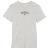 Tricou pentru bărbați 4F 4FRSS24TTSHM2063-27M 98% bumbac, 2% viscoză/ Gray