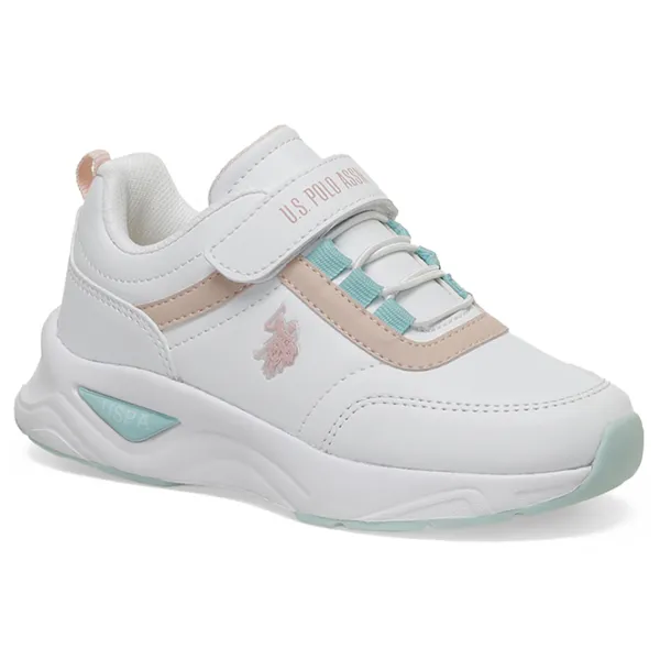 Adidași pentru fetiţe U.S. Polo Assn. 3W ARIANA Demisezon/ White photo 1 Adidași pentru fetiţe U.S. Polo Assn. 3W ARIANA Demisezon/ White photo 1