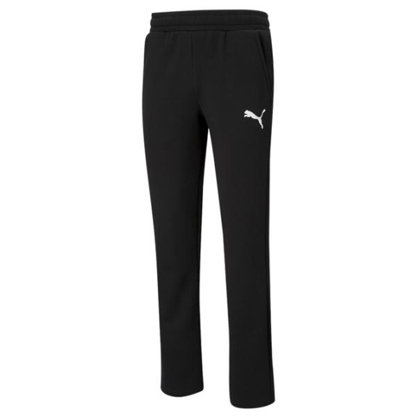 Pantaloni sportivi pentru bărbați Puma Ess Logo Pants Fl Op L/ Black photo 1