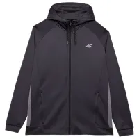 Hanorac pentru bărbați 4F 4FWSS24TFSWM393 Drept/ Grey