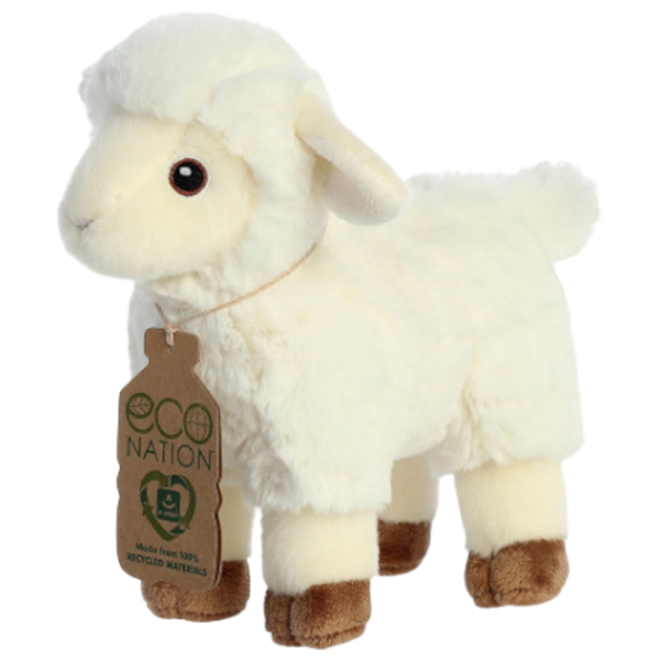 Jucărie moale Eco Nation 200797F 3+/ White photo 1