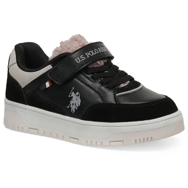 Adidași pentru fetiţe U.S. Polo Assn. 3S VALVERDE 3PR Demisezon/ Black photo 1