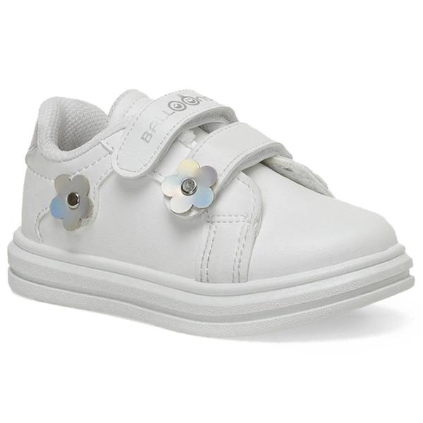 Adidași pentru fetiţe Balloon-s 3F MIELE.B 3PR Demisezon/ White photo 1 Adidași pentru fetiţe Balloon-s 3F MIELE.B 3PR Demisezon/ White photo 1