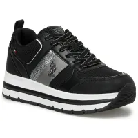 Adidași pentru femei U.S. Polo Assn. Shiny 3PR Primăvară/ Black