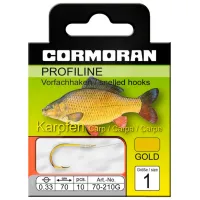 Набор крючков Cormoran 70-210G025-6 Количество в наборе - 10 / Размер - 6