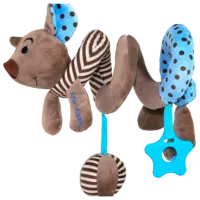 Jucărie pentru pătuțuri și cărucioare Alexis STK-16433B 3+/ Brown