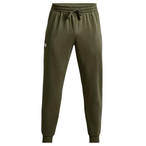 Спортивные брюки для мужчин Puma UA Rival Fleece Joggers-BLK M/ Darkolivegreen photo 1