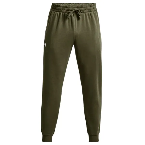 Спортивные брюки для мужчин Puma UA Rival Fleece Joggers-BLK XXL/ Darkolivegreen photo 1