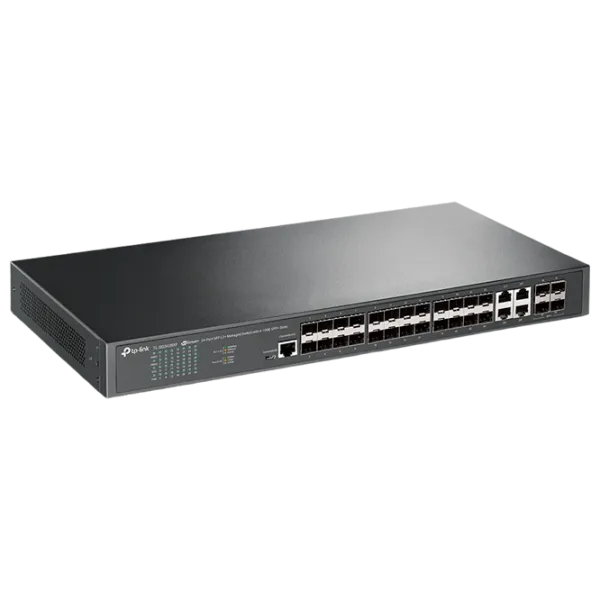 Switch TP-Link TL-SG3428XF Black photo 1
