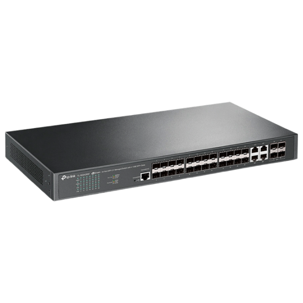 Switch TP-Link TL-SG3428XF Black photo 1