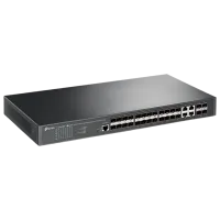 Коммутатор TP-Link TL-SG3428XF Черный