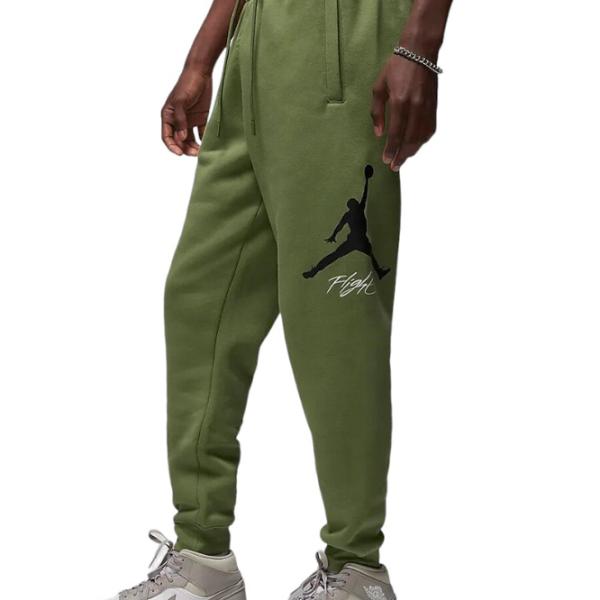 Pantaloni sportivi pentru bărbați Jordan Ess Flc Baseline Pant L/ Darkolivegreen photo 1 Pantaloni sportivi pentru bărbați Jordan Ess Flc Baseline Pant L/ Darkolivegreen photo 1