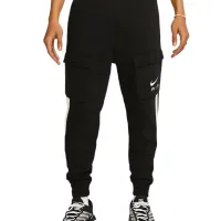 Pantaloni sportivi pentru bărbați Nike M Nsw Sw Air Cargo Pant Flc Bb XXL/ Black
