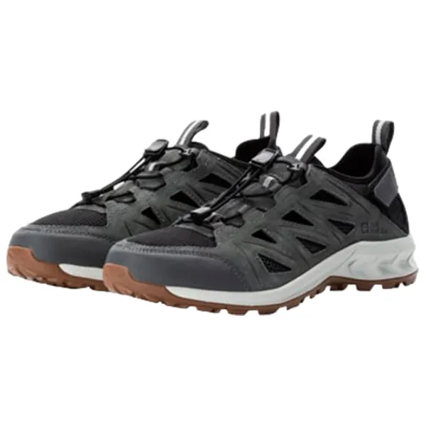 Adidași pentru bărbați Jack Wolfskin Woodland 2 Hybrid Low M 47/ Gray photo 1
