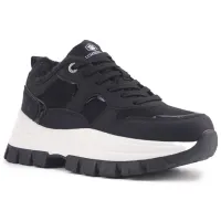 Adidași pentru femei Lumberjack Garny 3PR Toamnă/ Black