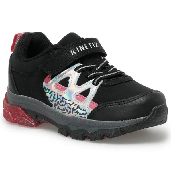 Кроссовки для девочек Kinetix 2W PERNO 2PR Демисезон/ Черный photo 1