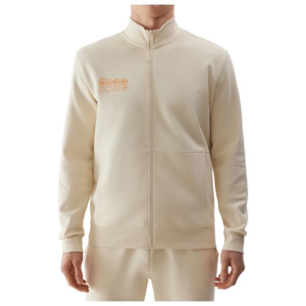 Hanorac pentru bărbați 4F 4FWSS24TSWSM1013 Drept/ Beige photo 1