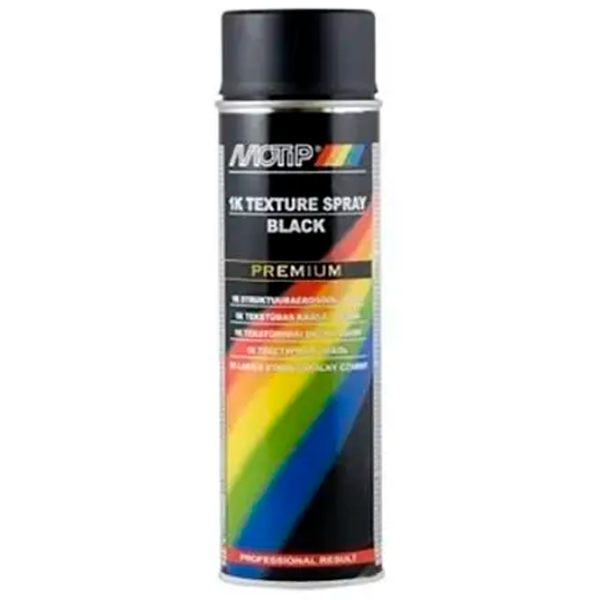Автомобильная краска Motip 1K Texture 500 мл/ Для пластика photo 1