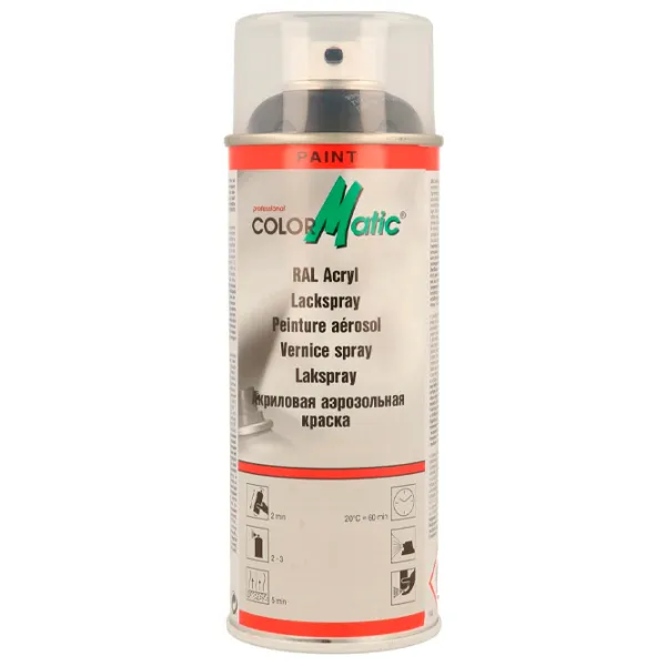 Vopsea auto ColorMatic 856648 9005 400 ml/ Pentru suprafețe metalice photo 1
