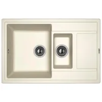 Chiuvetă Florentina Lipsi 780 K 78 x 51 / Piatră artificială / Jasmin